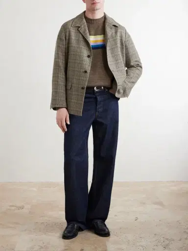 KAPITAL Peckish Rainbow Striped Cotton and Wool-Blend Sweater - Men | Thumbnail 2 KAPITAL Peckish Rainbow Striped Cotton and Wool-Blend Sweater - Men | Thumbnail 2