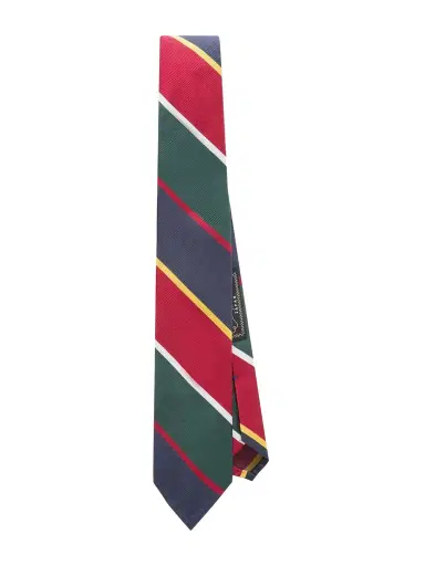 Beams Plus 7cm Striped Silk-Twill Tie - Men | Thumbnail 1
