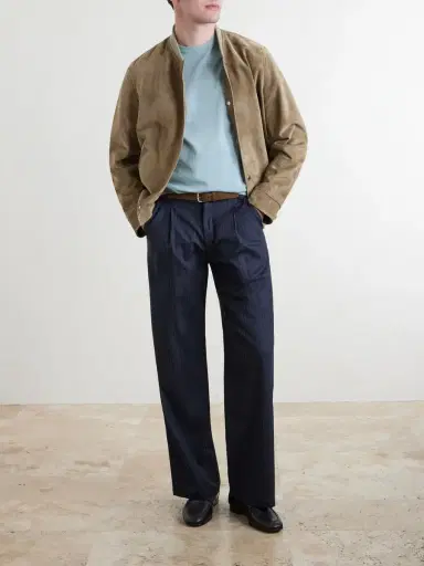 Canali Knitted Cotton T-Shirt - Men | Thumbnail 2