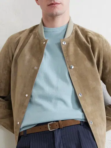 Canali Knitted Cotton T-Shirt - Men | Thumbnail 5