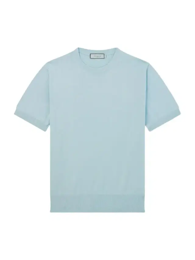 Canali Knitted Cotton T-Shirt - Men