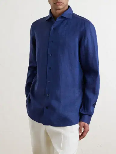 De Petrillo Linen Shirt - Men | Thumbnail 3