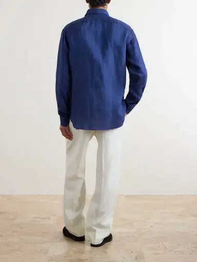 De Petrillo Linen Shirt - Men | Thumbnail 4