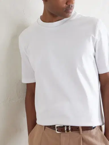Brunello Cucinelli Piped Cotton-Jersey T-Shirt - Men | Thumbnail 5 Brunello Cucinelli Piped Cotton-Jersey T-Shirt - Men | Thumbnail 5