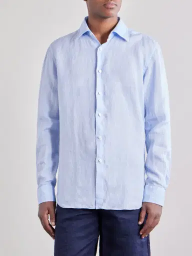 Slowear Linen Shirt - Men | Thumbnail 3