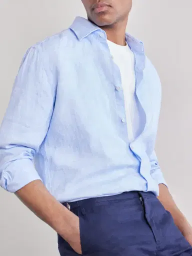 Slowear Linen Shirt - Men | Thumbnail 5