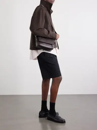 NN07 Port Small Leather Messenger Bag - Men | Thumbnail 2