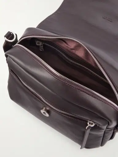 NN07 Port Small Leather Messenger Bag - Men | Thumbnail 5