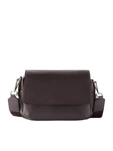 NN07 Port Small Leather Messenger Bag - Men | Thumbnail 1