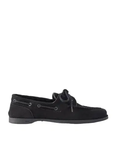 John Lobb Foil Suede Boat Shoes - Men | Thumbnail 1 John Lobb Foil Suede Boat Shoes - Men | Thumbnail 1