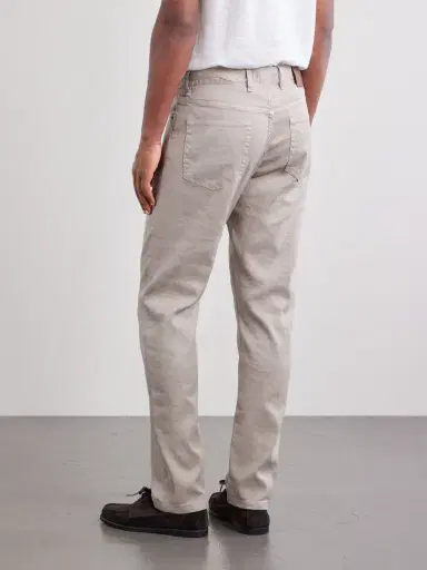 Zegna Straight-Leg Linen and Cotton-Blend Jeans - Men | Thumbnail 4
