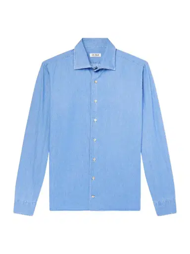 De Petrillo Cotton-Chambray Shirt - Men | Thumbnail 1