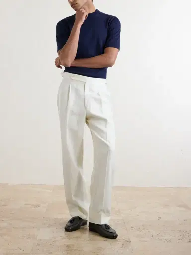 De Petrillo Knitted Cotton T-Shirt - Men | Thumbnail 2