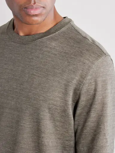 Zegna Oasi Knitted Linen T-Shirt - Men | Thumbnail 5