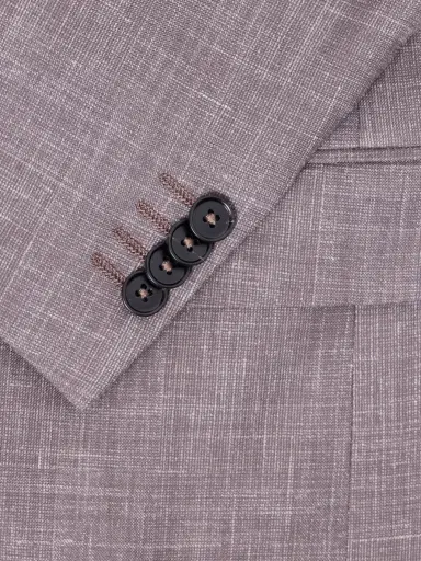 Zegna Prince of Wales Checked Wool, Silk and Linen-Blend Suit Jacket - Men | Thumbnail 6