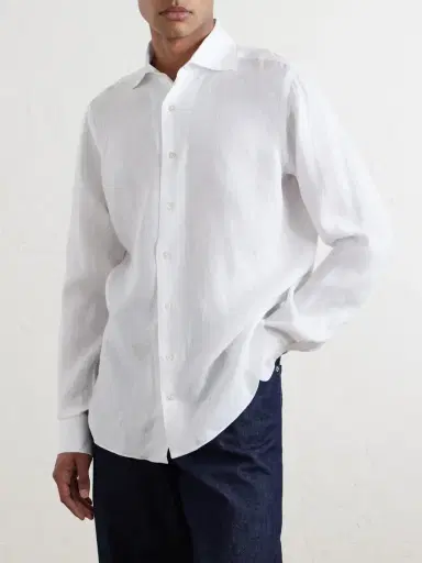 De Petrillo Linen Shirt - Men | Thumbnail 3 De Petrillo Linen Shirt - Men | Thumbnail 3