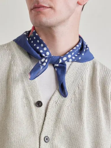 KAPITAL Fastcolor Selvedge Cotton Scarf - Men | Thumbnail 3