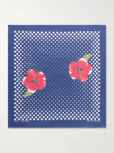 KAPITAL Fastcolor Selvedge Cotton Scarf - Men | Thumbnail 5