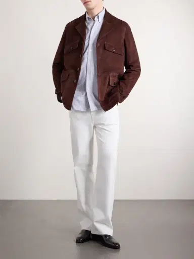 Paul Smith Button-Down Collar Striped Cotton-Poplin Shirt - Men | Thumbnail 2 Paul Smith Button-Down Collar Striped Cotton-Poplin Shirt - Men | Thumbnail 2