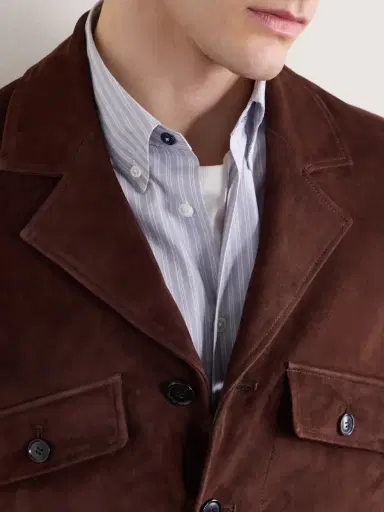 Paul Smith Button-Down Collar Striped Cotton-Poplin Shirt - Men | Thumbnail 5 Paul Smith Button-Down Collar Striped Cotton-Poplin Shirt - Men | Thumbnail 5