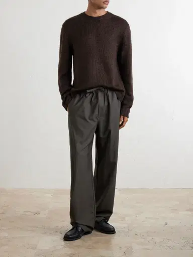 Saman Amel Gio Silk Sweater - Men | Thumbnail 2