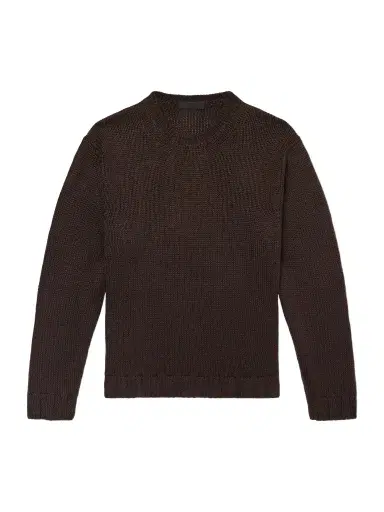 Saman Amel Gio Silk Sweater - Men | Thumbnail 1