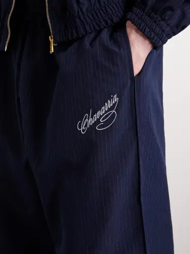 Willy Chavarria Ruff Rider Straight-Leg Logo-Embroidered Shell Track Pants - Men | Thumbnail 5 Willy Chavarria Ruff Rider Straight-Leg Logo-Embroidered Shell Track Pants - Men | Thumbnail 5