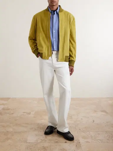 Paul Smith Suede Bomber Jacket - Men | Thumbnail 2