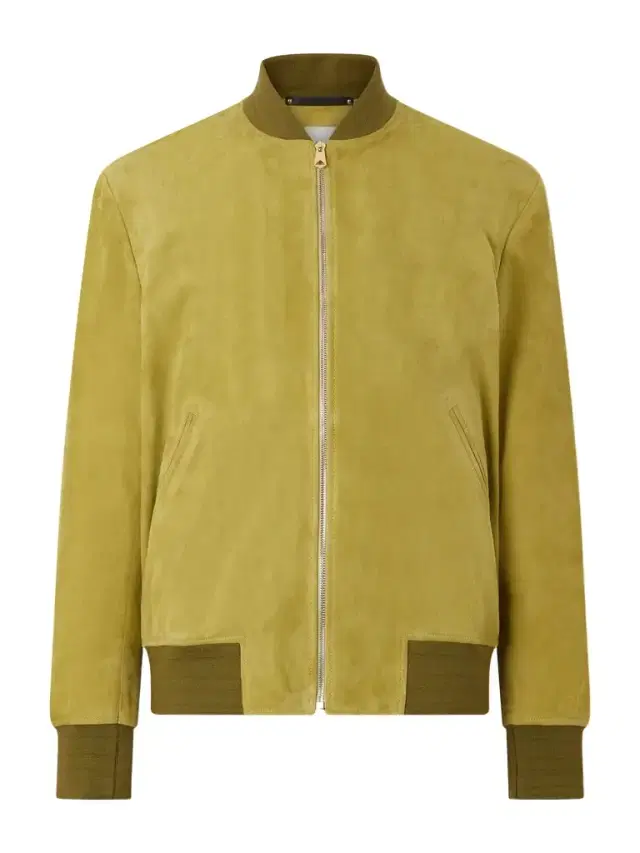 Suede Bomber Jacket - Men