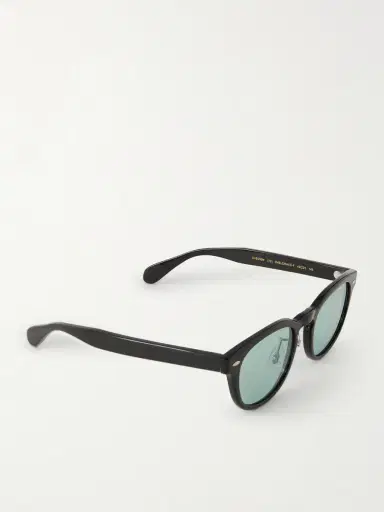 Oliver Peoples Sheldrake-F Round-Frame Acetate Sunglasses - Men | Thumbnail 4