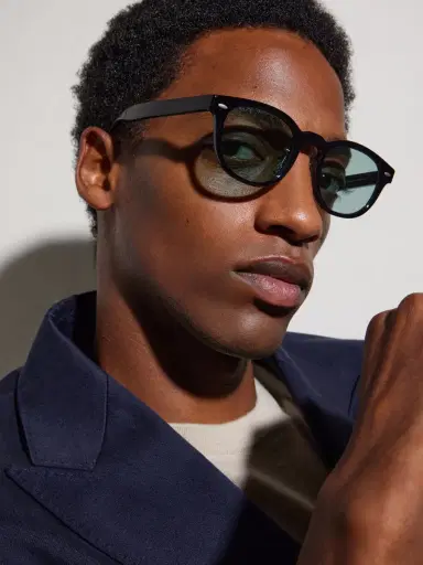 Oliver Peoples Sheldrake-F Round-Frame Acetate Sunglasses - Men | Thumbnail 5