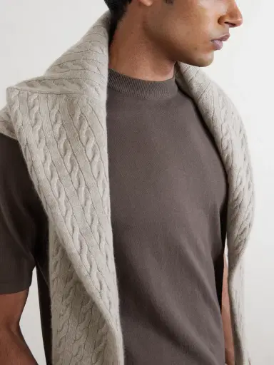 De Petrillo Knitted Cotton T-Shirt - Men | Thumbnail 5 De Petrillo Knitted Cotton T-Shirt - Men | Thumbnail 5