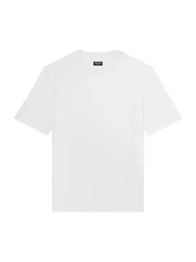 Zegna Oasi Knitted Linen T-Shirt - Men | Thumbnail 1