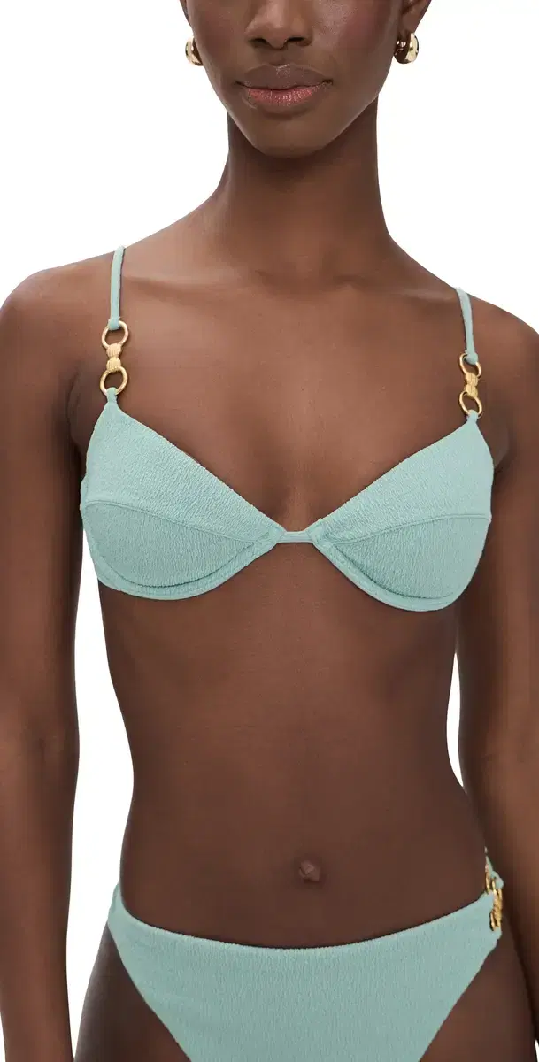 Nell ais Bikini Top Green