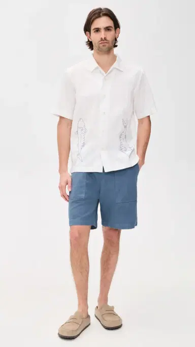Service Works Mackerel Shirt Off-White | Thumbnail 5 Service Works Mackerel Shirt Off-White | Thumbnail 5