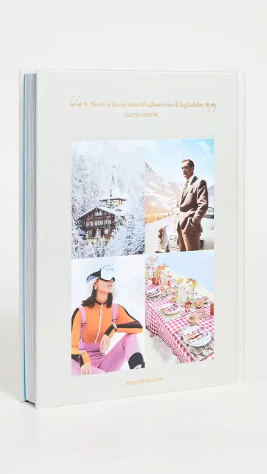 Assouline St. Moritz Chic Book Beige One Size | Thumbnail 4