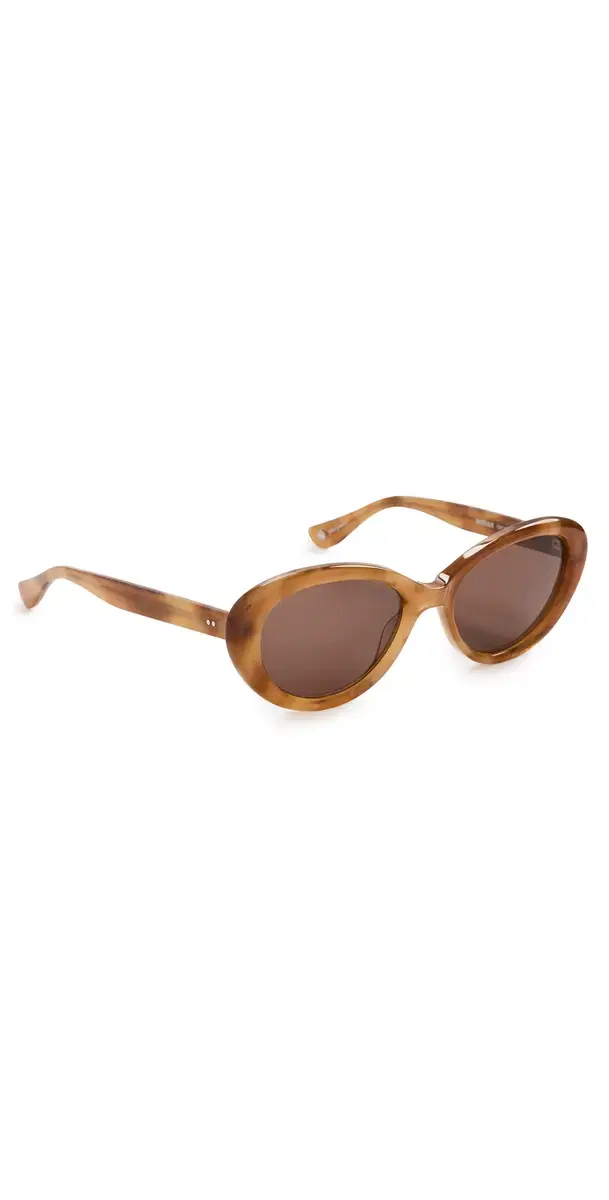 GARRETT LEIGHT x Doen Ingenue Sunglasses Emt/Co One Size