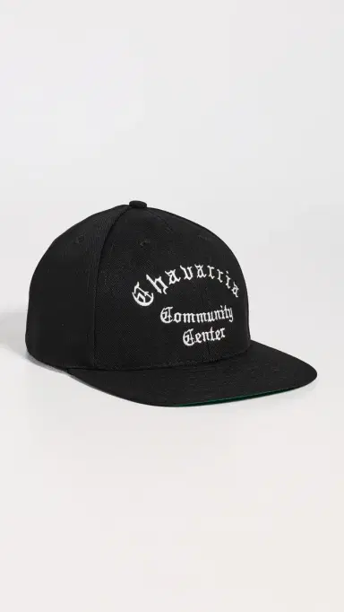 Willy Chavarria Chavarria Community Center Cap Black One Size | Thumbnail 2 Willy Chavarria Chavarria Community Center Cap Black One Size | Thumbnail 2