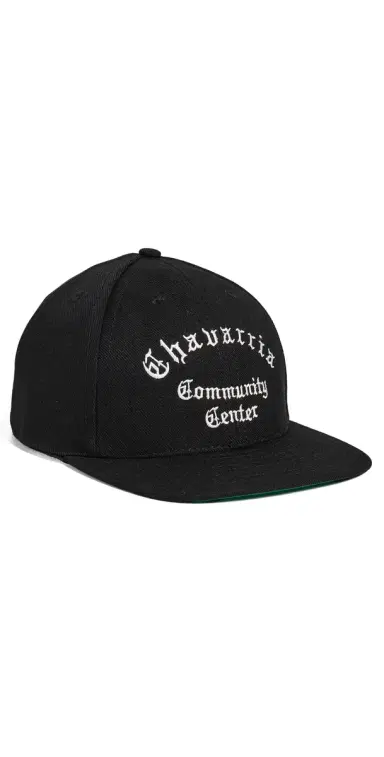 Willy Chavarria Chavarria Community Center Cap Black One Size | Thumbnail 1 Willy Chavarria Chavarria Community Center Cap Black One Size | Thumbnail 1