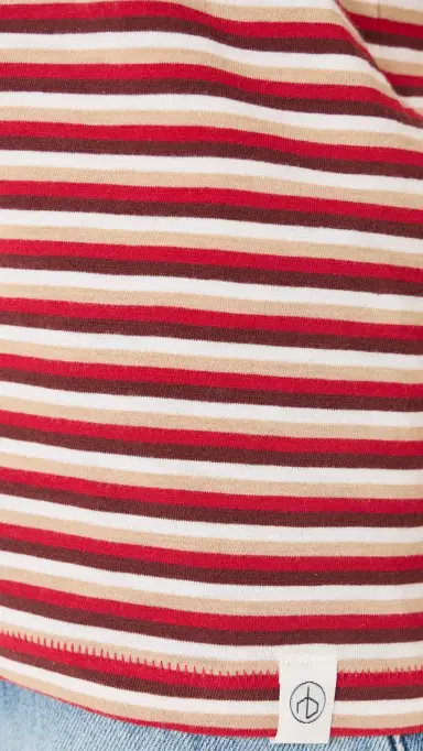 rag & bone The Slub Striped Tee Rdbgm | Thumbnail 6