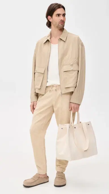 Taylor Stitch The Apres Pants Natural Sashiko L | Thumbnail 5