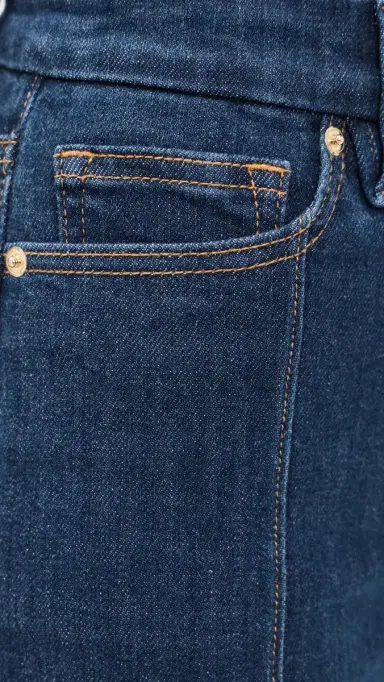 Good American Good Waist Palazzo Jeans Indigo19 | Thumbnail 6
