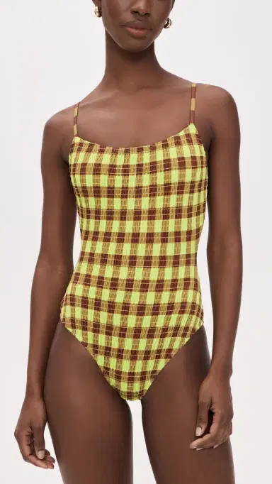 Damson Madder Lilibet One Piece Green | Thumbnail 2