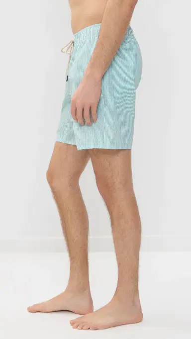 Fair Harbor The Bayberry Swim Trunks 7 Seapine Seersucker M | Thumbnail 4 Fair Harbor The Bayberry Swim Trunks 7 Seapine Seersucker M | Thumbnail 4