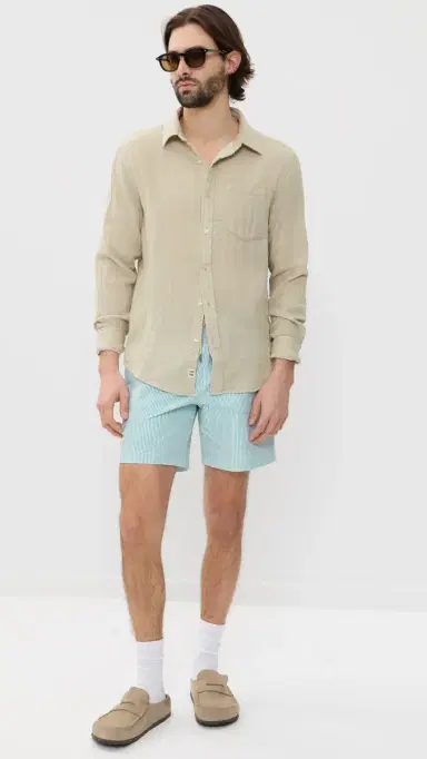 Fair Harbor The Bayberry Swim Trunks 7 Seapine Seersucker M | Thumbnail 5 Fair Harbor The Bayberry Swim Trunks 7 Seapine Seersucker M | Thumbnail 5