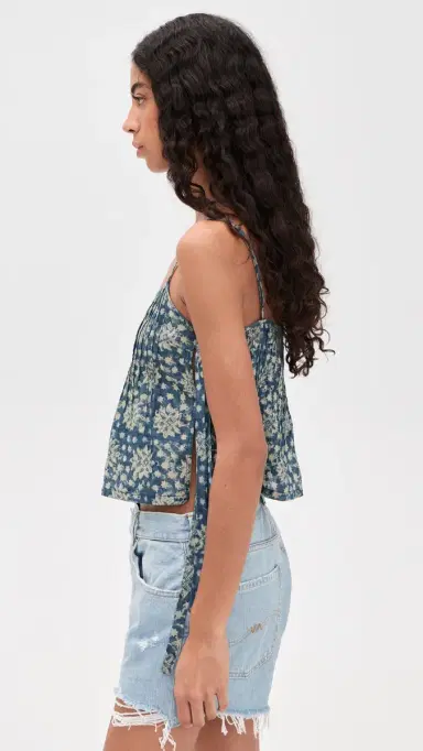 R13 Square Neck Tie Cami | Thumbnail 4 R13 Square Neck Tie Cami | Thumbnail 4