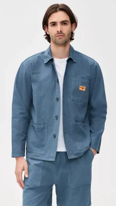 Service Works Canvas Chore Shirt Slate M | Thumbnail 2