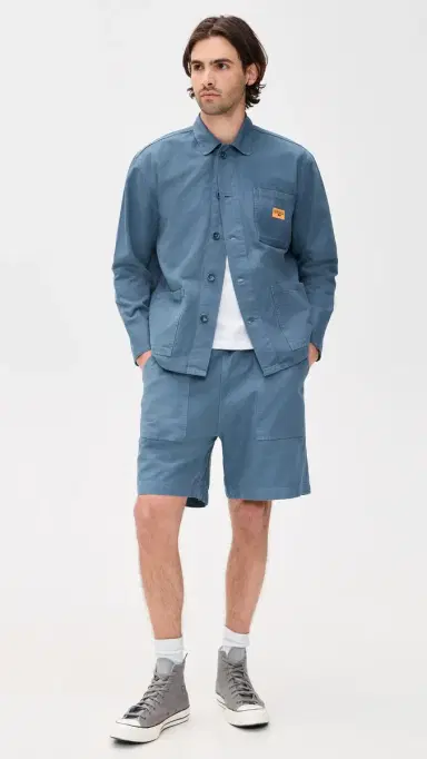 Service Works Canvas Chore Shirt Slate M | Thumbnail 5