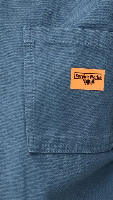Service Works Canvas Chore Shirt Slate M | Thumbnail 6