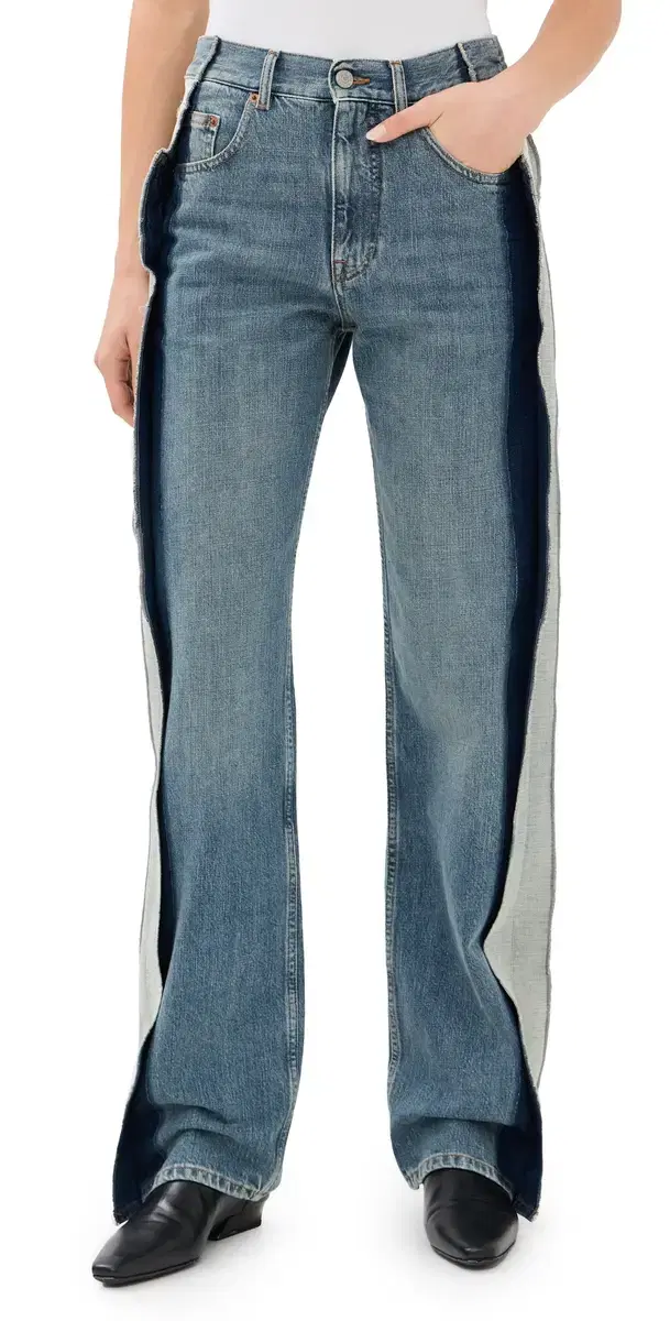 5 Pockets Jeans Blue